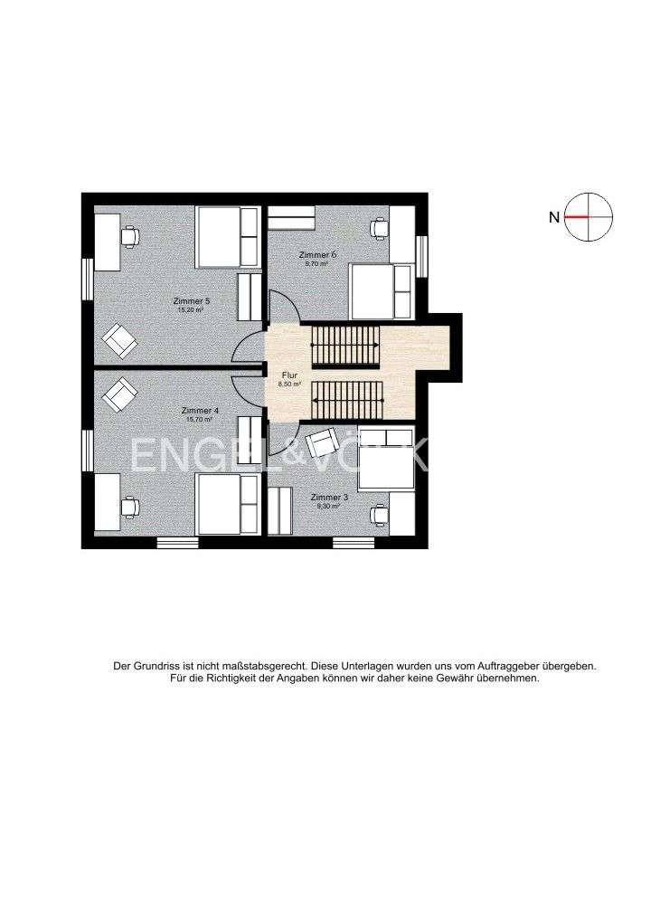 Grundriss 1. Obergeschoss