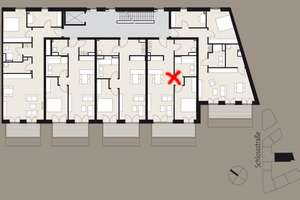 Sonne satt im 5 OG + 10m² Balkon – Schlossplatz 4, 24103 Altstadt, Kiel – Vorschaubild 11