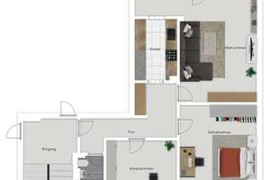 Dreizimmerwohnung in der Vahr – Die vollständige Adresse der Immobilie erhältst du vom Anbieter., 28329 Neue Vahr Nord, Bremen – Vorschaubild 7