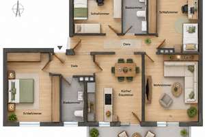 Aus einer Wohnung mach zwei, oder doch eine Wohnung mit 92 qm! – Die vollständige Adresse der Immobilie erhältst du vom Anbieter., 86163 Innenstadt. Sankt Ulrich-Dom, Augsburg – Vorschaubild 30