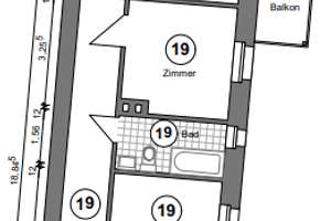 Ruhige 2-Zimmer-Altbauwohnung mit Balkon zum Innenhof – Die vollständige Adresse der Immobilie erhältst du vom Anbieter., 10245 Friedrichshain, Berlin – Vorschaubild 11