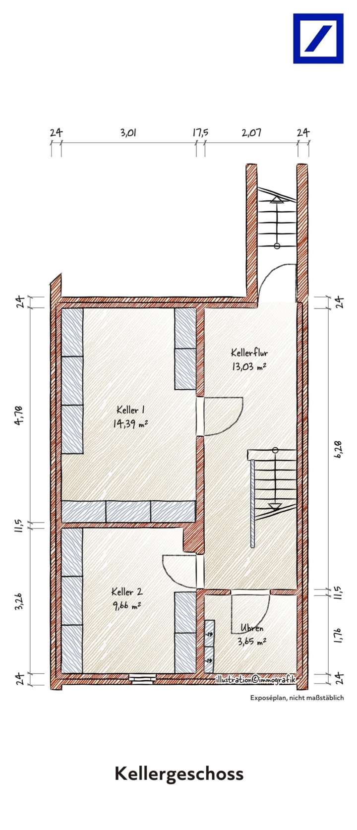 Grundriss Kellergeschoss