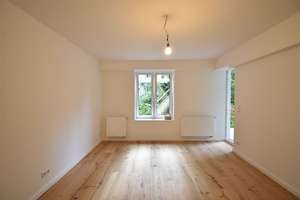 OBK - Terrasse mit Blick ins Grüne! Sanierte 2-Zi-Whg im Souterrain  – Schorlemerstraße 2, 40549 Oberkassel, Düsseldorf – Vorschaubild 3