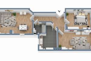 3-Zimmer-Altbaucharme in der Nähe des Welfengarten – Die vollständige Adresse der Immobilie erhältst du vom Anbieter., 30167 Nordstadt, Hannover – Vorschaubild 8
