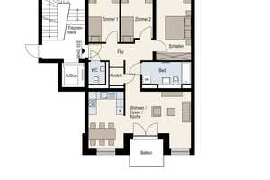 Vier-Zimmer-Neubauwohnung mit Balkon – August-Dosenbach-Straße 15a, 76189 Karlsruhe – Vorschaubild 6