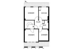Schöne 2,5-Zimmer-Dachgeschosswohnung – Heinrich-Hoops-Str. 9, 28719 Burg-Grambke, Bremen – Vorschaubild 8