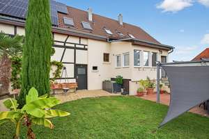 Großes Einfamilienhaus mit Pool, Scheune und schönem Garten – Die vollständige Adresse der Immobilie erhältst du vom Anbieter., 75446 Wiernsheim – Vorschaubild 1