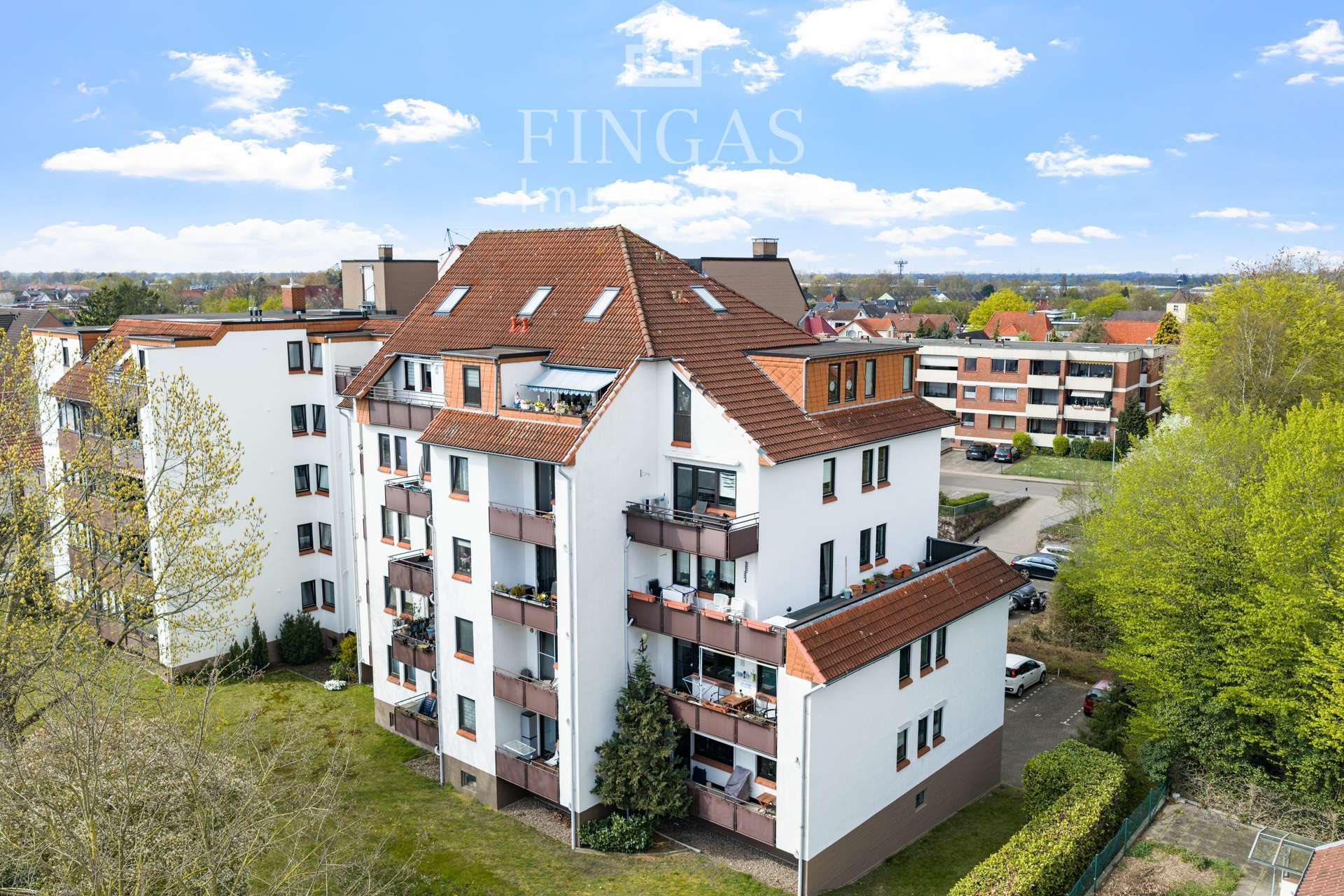***Helle Zweizimmerwohnung mit Südbalkon und Fahrstuhl in Stuhr-Brinkum***, Diepholz Kreis – Bild 1