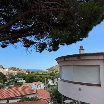 Haus mit Garten und weitem Ausblick