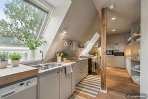 Exklusives Wohnen über zwei Ebenen -           Außergewöhnliche Maisonette-Wohnung mit Dachterrasse – Die vollständige Adresse der Immobilie erhältst du vom Anbieter., 22607 Groß Flottbek, Hamburg – Vorschaubild 3