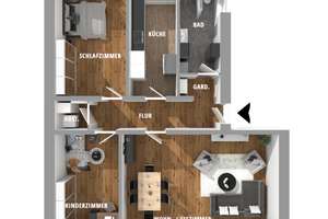 *Traumhafte Altbauwohnung mit Smart-Home & Stil – 3-Zimmer, 104 m², kernsaniert! Incl. Einbauküche* – Die vollständige Adresse der Immobilie erhältst du vom Anbieter., 68159 Innenstadt/Jungbusch, Mannheim – Vorschaubild 16