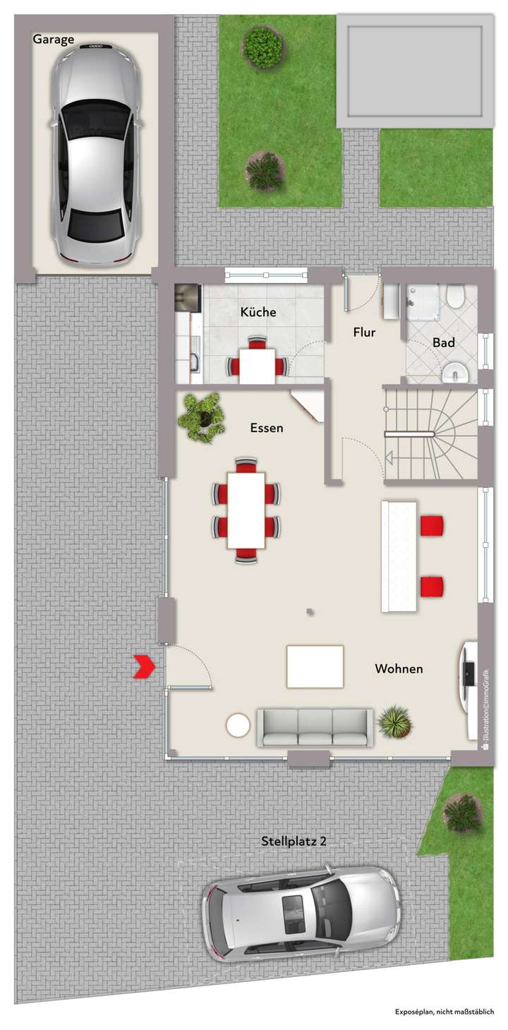 Grundriss Erdgeschoss