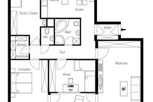 Großzügige, Familienwohnung in ruhiger, grüner Lage – Die vollständige Adresse der Immobilie erhältst du vom Anbieter., 70435 Zuffenhausen-Mönchsberg, Stuttgart – Vorschaubild 26