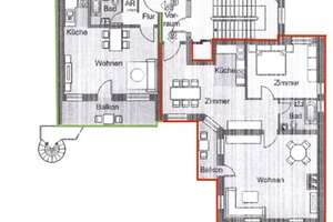 Leerstehende 3 Zimmer Wohnung am  Rosental mit Balkon, Aufzug und Einbauküche – Die vollständige Adresse der Immobilie erhältst du vom Anbieter., 4155 Gohlis-Süd, Leipzig – Vorschaubild 16