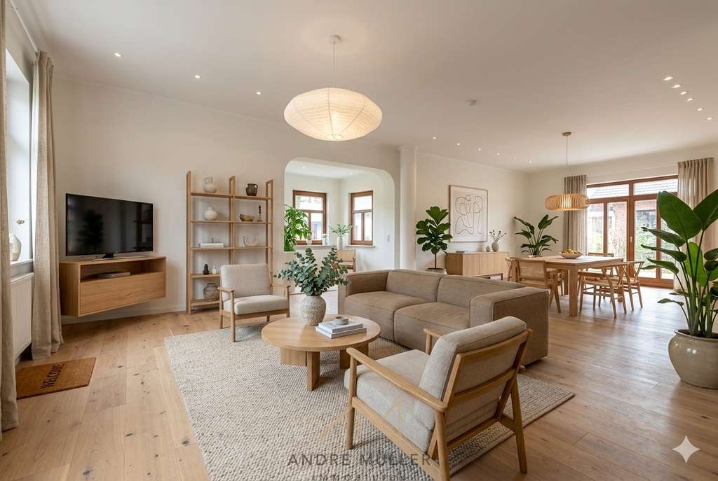 Immobilie in Grolsheim - Hochwertiges Architektenhaus in Grolsheim. Mit Einliegeroption und 3,10 m Raumhöhe im EG - Bild 1