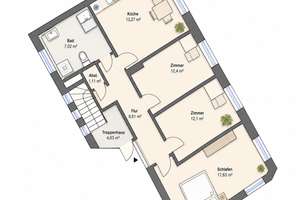 Erstbezug: Hochwertig sanierte 3-Zimmer-Wohnung im Herzen Bremens – Vor dem Steintor 18, 28203 Steintor, Bremen – Vorschaubild 7