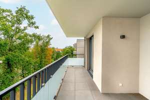Ganz oben mit großem Balkon und Blick ins Grüne. Neubau in ruhiger zentraler Lage der Südvorstadt. – Nürnberger Straße 38, 1187 Südvorstadt-West, Dresden – Vorschaubild 11
