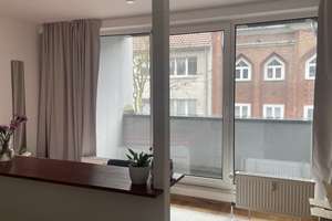 helle lichtdurchflutete Wohnung sehr ruhige Lage für 1 Pers. geräumiges Studentenapartment – Mauerstraße 95, 52064 St. Jakob, Aachen – Vorschaubild 2