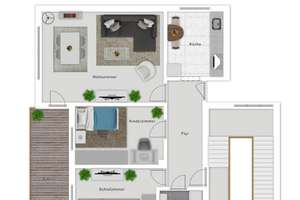 KÄUFERPROVISIONSFREI! Wohnlich, gepflegt, gut geschnitten: 
3-Zimmer-Wohnung mit Balkon und Garage – Die vollständige Adresse der Immobilie erhältst du vom Anbieter., 59067 Mitte, Hamm – Vorschaubild 17