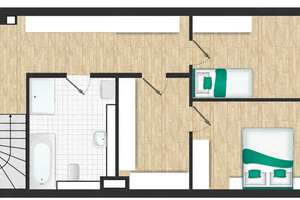 Teilmöblierte 3-Zimmer-Maisonettewohnung mit Terrasse und Stellplatz in Köln-Worringen! – Die vollständige Adresse der Immobilie erhältst du vom Anbieter., 50769 Worringen, Köln – Vorschaubild 20
