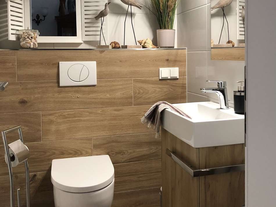 Wohnbeispiel Gäste-WC.