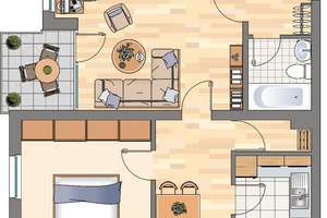 2-Zimmer-Wohnung in Dortmund Kirchlinde – Siepmannstraße 36, 44379 Kirchlinde, Dortmund – Vorschaubild 2