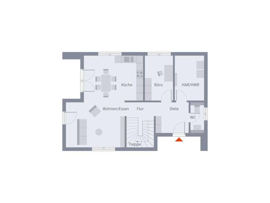 Grundriss Erdgeschoss