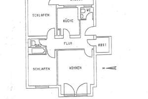 3-Zi-Whg. nähe S-Bahn Laim, 6. Stock mit Alpenblick, provisionsfrei ab sofort – Die vollständige Adresse der Immobilie erhältst du vom Anbieter., 80997 Sankt Ulrich, München – Vorschaubild 4