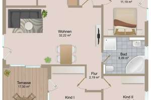 Einziehen und genießen! Stilvoller Wohlfühl- Bungalow mit Sonnenterrasse, Garten und Energieklasse A – Bachstraße 6b, 6766 Bitterfeld-Wolfen – Vorschaubild 9