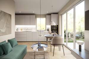 Neubau - 2 Zi. Wohnung mit 125m² eigenem Garten + Terrasse /  Wärmepumpe / PV Anlage /KFW 40 – Marderweg 16, 12623 Mahlsdorf, Berlin – Vorschaubild 4