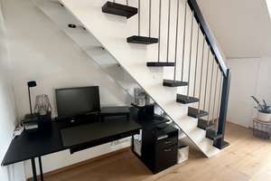 Moderne 3-Zimmer-Galeriewohnung inkl. hochwertiger Küche mit Bora und Miele-Geräten – In der Breite 9, 87746 Erkheim – Vorschaubild 11