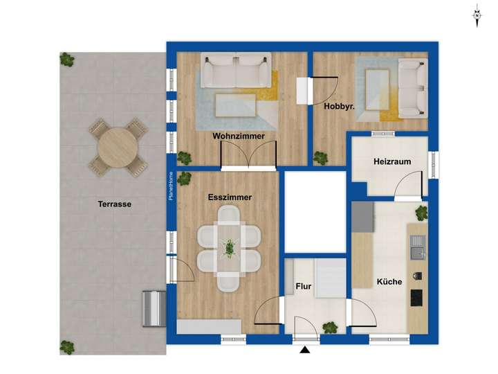 Grundriss Erdgeschoss