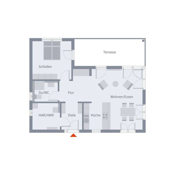 Grundriss Erdgeschoss