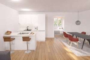 Neu renovierte große 3 Zi.-Whg. mit West-Balkon in sehr guter u. sehr ruhiger Lage direkt an der U 5 – Die vollständige Adresse der Immobilie erhältst du vom Anbieter., 80686 Friedenheim, München – Vorschaubild 4