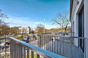 Elegante 2-Zimmer-Etagenwohnung im Erstbezug – Fußbodenheizung, Einbauküche und Balkon
