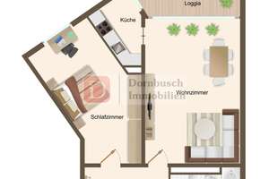 Top!! 2 Zi Whg mit Balkon in Bestlage von Sachsenhausen Süd – 60598 Sachsenhausen-Süd, Frankfurt am Main – Vorschaubild 4