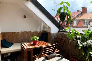 Maisonette, Dachterrasse, zentrale Lage, 3 Zimmer, 2 Badzimmer, Kamin, Aufzug, Einzelgarage – Westendstraße 152, 80339 Westend, München – Vorschaubild 2