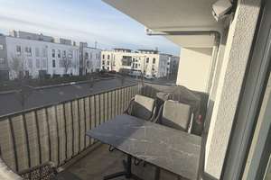 Neubau vollmöbl. 2,5 -Zi Penthouse Whg -Balkon u Dachterrasse in Muc-Aubing, 5 Min. S-Bahn Leienfels – Ilse-Fehling-Str. 8, 81245 Altaubing, München – Vorschaubild 11