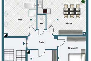 Charmante Dachgeschoss-Maisonette-Wohnung
in Rüttenscheid – Die vollständige Adresse der Immobilie erhältst du vom Anbieter., 45131 Rüttenscheid, Essen – Vorschaubild 16