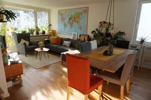 Helle renovierte 3-Zimmer-Wohnung mit Südbalkon, 6 Gehminuten zur U2 (provisionsfrei)