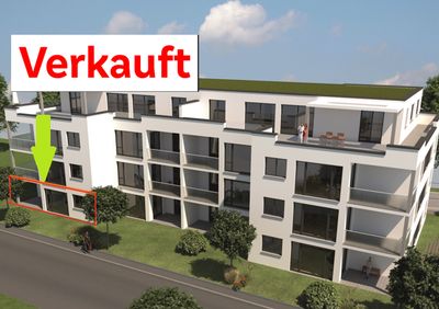 4 Zimmer Neubauwohnung mit Terrasse und Gartenanteil