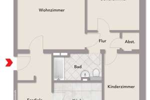 Bremen-Osterholz: Gepflegte 3-Zimmer-Wohnung mit Balkon im 3. OG – ruhige Lage – Die vollständige Adresse der Immobilie erhältst du vom Anbieter., 28325 Tenever, Bremen – Vorschaubild 15