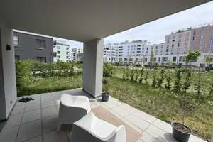 Moderne Zweizimmer-Gartenwohnung mit Einbauküche in München Freiham – Ute-Strittmatter-Str. 25, 81248 Freiham, München – Vorschaubild 3