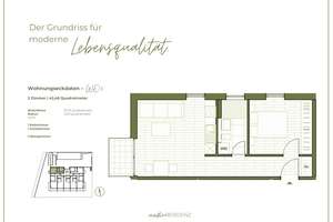 STEGLITZ: WOHNEN im GRÜNEN: ERSTBEZUG im LUXUS Neubau: QNG und KFW: 2-3-Zi-Whg im 1. OG mit ca 42 m² – Die vollständige Adresse der Immobilie erhältst du vom Anbieter., 10827 Schöneberg, Berlin – Vorschaubild 13