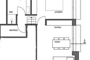 All inclusive mit Blick ins Grüne: moderne, ruhige, 2-Zimmer-Whg., vollmöbliert mit Terrasse und EBK – Weibertreustr. 30, 74189 Weinsberg – Vorschaubild 13