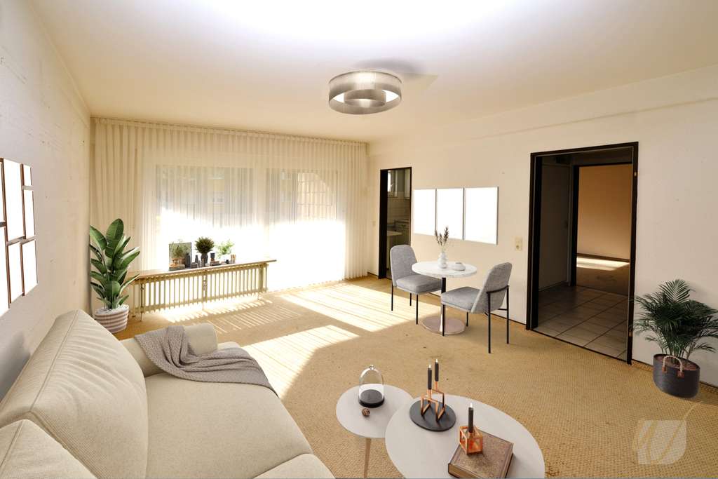 Perfekte 2-Zimmerwohnung mit Balkon und viel Tageslicht