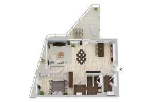 Exklusive 2 Zimmer Wohnung im Marco Polo Tower/ Hafen City mit Terrasse und Tiefgarage im 11.St.! – Am Strandkai 3, 20457 Hamburg – Vorschaubild 22