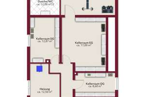 Großes Mehrfamilienhaus, Pool u. Doppelgarage, gepflegt, teilrenoviert – Hochlandstraße 27, 80995 Feldmoching, München – Vorschaubild 35