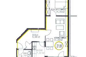 LIST | moderne 2-Zimmer-Wohnung mit Einbauküche, Balkon und PKW-Stellplatz in begehrter Lage – Lister Straße  21, 30163 List, Hannover – Vorschaubild 18