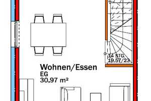 Projektiertes Neubau-Reihenendhaus – Rastatt (Kreis) – Vorschaubild 4